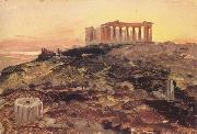 Frederic E.Church The Parthenon from the Southeast oil painting picture wholesale